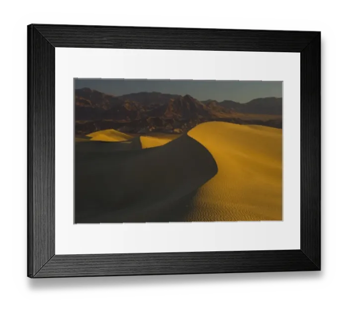 Framed Print : Sand Dunes and ripple desgins from the early morning light falling on the Dunes Mesquite Framed Print : Sand Dunes and ripple desgins from the early morning light falling on the Dunes Mesquite