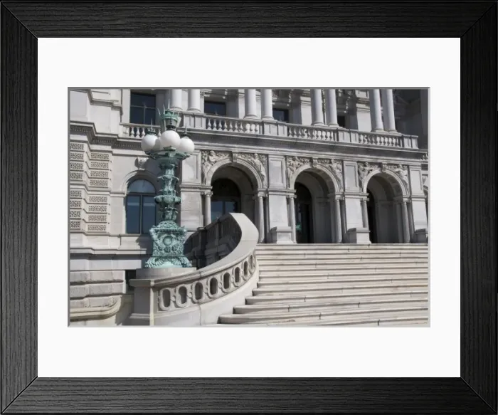 Framed Print : The library of congress, National Mall National Park, Washington D. C. USA Framed Print : The library of congress, National Mall National Park, Washington D. C. USA
