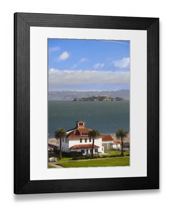 Framed Print : USA, California, San Francisco, The Presidio, Golden Gate National Recreation Area