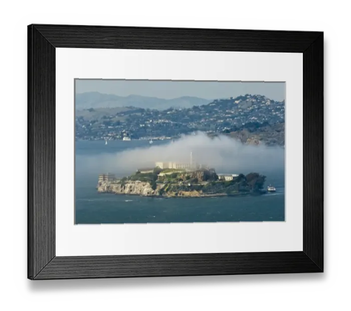 Framed Print : California, San Francisco. Alcatraz Island Framed Print : California, San Francisco. Alcatraz Island