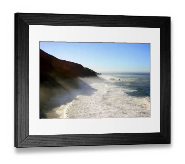 Framed Print : California, Big Sur, USA. One of Americas most scenic drives is along Pacific Framed Print : California, Big Sur, USA. One of Americas most scenic drives is along Pacific