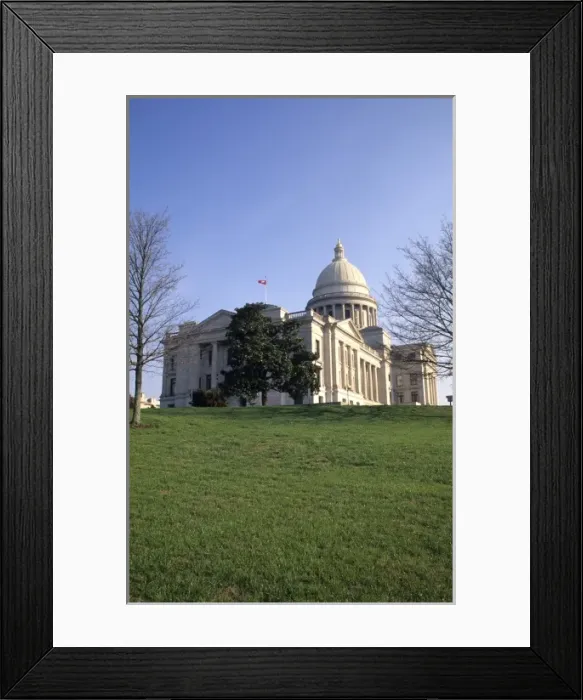 Framed Print : The capital building in Little Rock Arkansas where President Bill Clinton worked Framed Print : The capital building in Little Rock Arkansas where President Bill Clinton worked