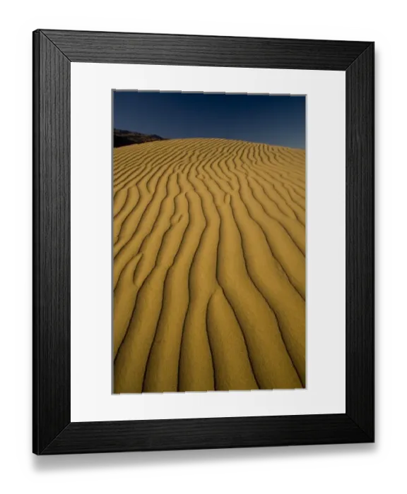 Framed Print : Sand Dunes and ripple desgins from the early morning light falling on the Dunes Mesquite Framed Print : Sand Dunes and ripple desgins from the early morning light falling on the Dunes Mesquite