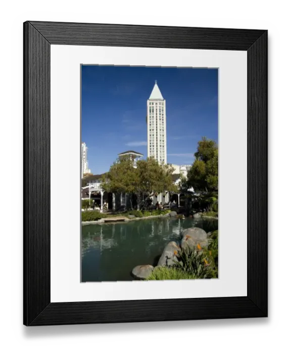 Framed Print : California, San Diego. Seaport Village Framed Print : California, San Diego. Seaport Village