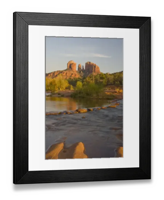 Framed Print : AZ, Arizona, Sedona, Crescent Moon Recreation Area, Red Rock Crossing; Oak Creek Framed Print : AZ, Arizona, Sedona, Crescent Moon Recreation Area, Red Rock Crossing; Oak Creek