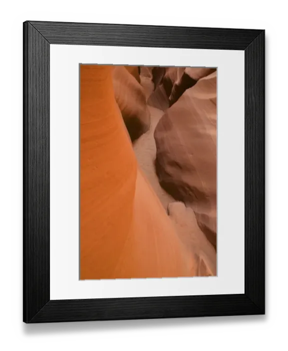 Framed Print : Lower Antelope Canyon, Navajo Reservation, Arizona, US