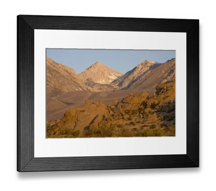 Framed Print : Buttermilk area, high desert, Bishop, Calfornia Framed Print : Buttermilk area, high desert, Bishop, Calfornia