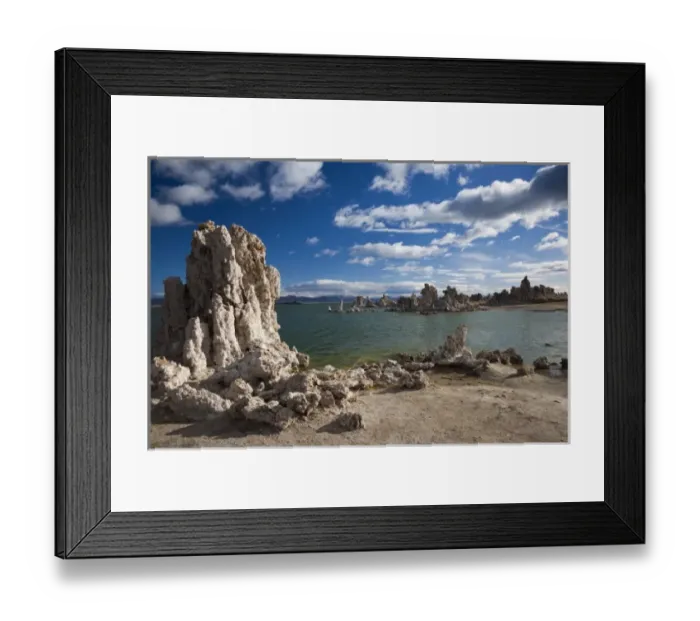 Framed Print : USA, California, Eastern Sierra Nevada Area, Lee Vining, Mono Lake, tufa stone formation Framed Print : USA, California, Eastern Sierra Nevada Area, Lee Vining, Mono Lake, tufa stone formation