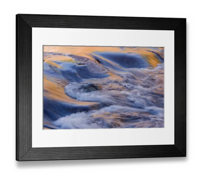 Framed Print : AZ, Arizona, Slide Rock State Park, Oak Creek, water pattern with reflected light Framed Print : AZ, Arizona, Slide Rock State Park, Oak Creek, water pattern with reflected light