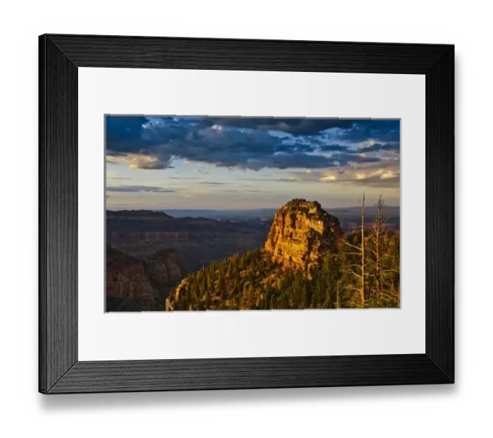 Framed Print : Roosevelt Point - North Rim - Grand Canyon National Park, AZ Framed Print : Roosevelt Point - North Rim - Grand Canyon National Park, AZ