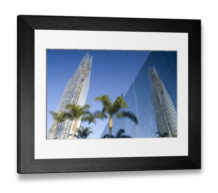 Framed Print : California, Garden Grove. Dr. Robert Schullers Crystal Cathedral Framed Print : California, Garden Grove. Dr. Robert Schullers Crystal Cathedral