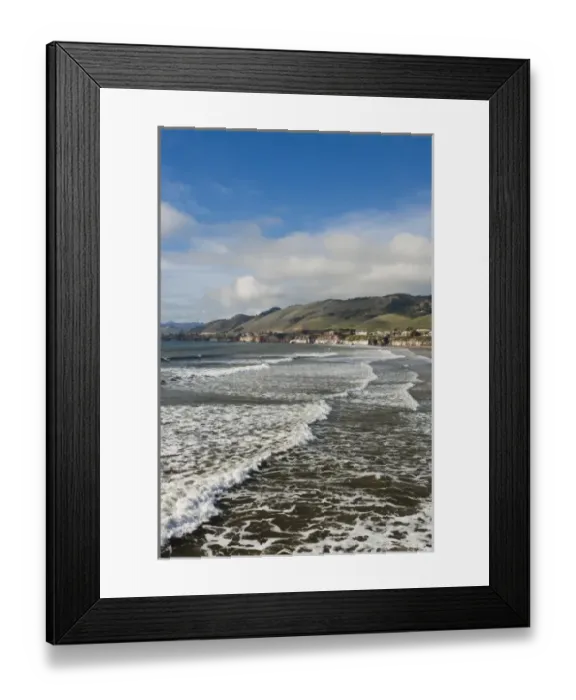 Framed Print : USA, California, Southern California, Pismo Beach, beachfront Framed Print : USA, California, Southern California, Pismo Beach, beachfront