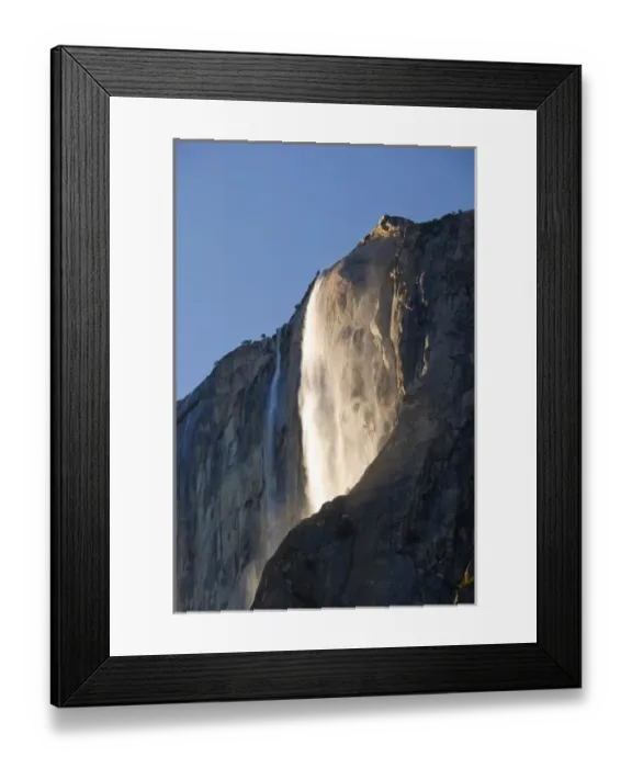 Framed Print : CA, Yosemite NP, El Capitan and Horsetail Falls Framed Print : CA, Yosemite NP, El Capitan and Horsetail Falls