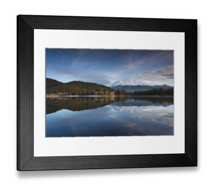 Framed Print : USA, California, Northern California, Northern Mountains, Mount Shasta, view of Mt Framed Print : USA, California, Northern California, Northern Mountains, Mount Shasta, view of Mt