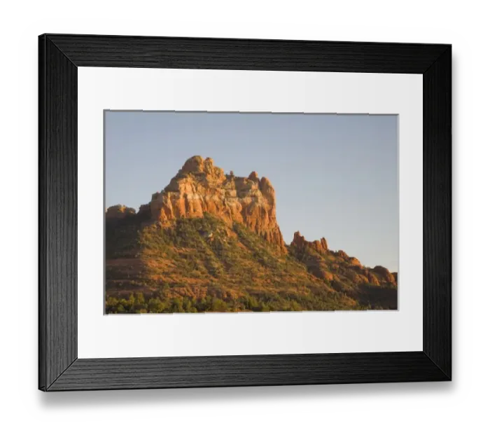 Framed Print : AZ, Arizona, Sedona, Red Rock Country, Snoopy Rock