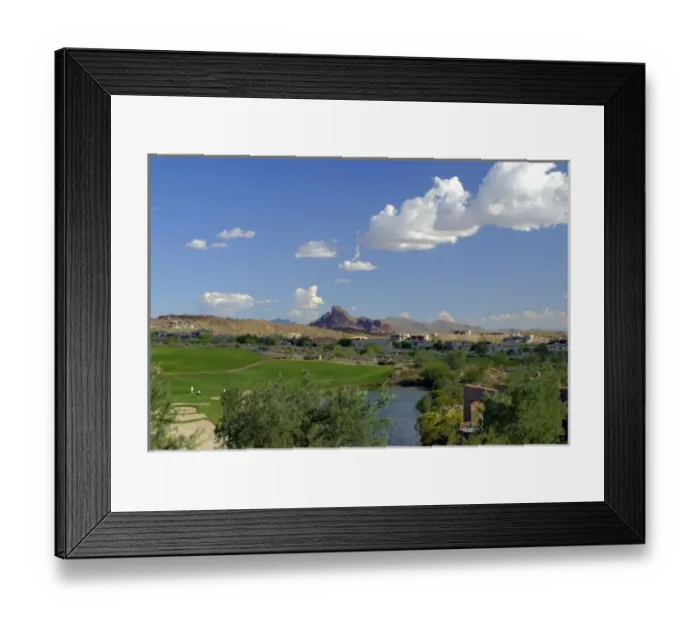 Framed Print : USA, Arizona, Fountain Hills. The Golf Course and scenery at Eagle Mountain Framed Print : USA, Arizona, Fountain Hills. The Golf Course and scenery at Eagle Mountain