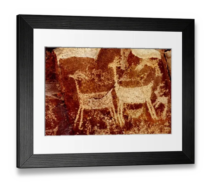 Framed Print : USA, California, Little Petroglyph Canyon, Ridgecrest. Wall of ancient petroglyph rock carvings Framed Print : USA, California, Little Petroglyph Canyon, Ridgecrest. Wall of ancient petroglyph rock carvings