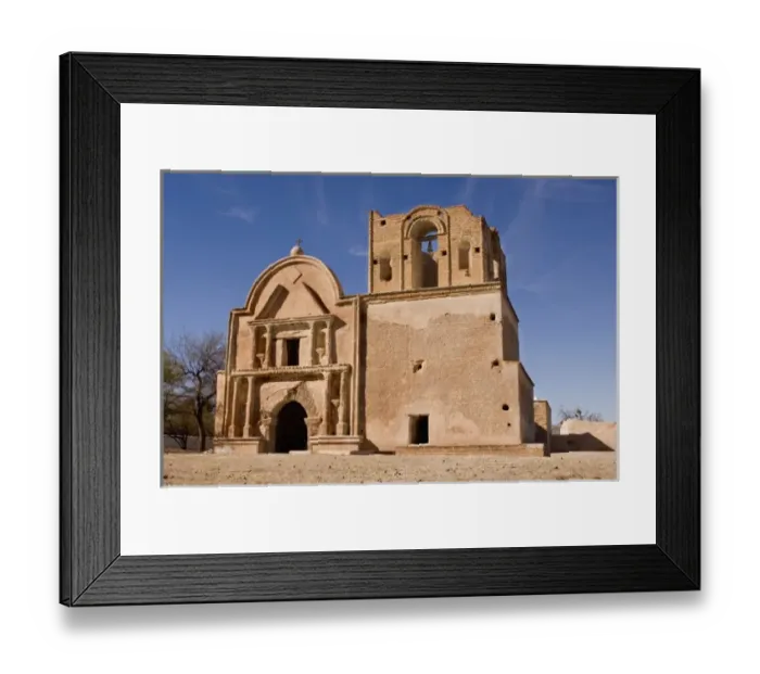 Framed Print : USA, Arizona, Tumacacori National Historic Park