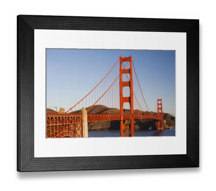 Framed Print : USA, California, San Francisco, Presidio, Golden Gate National Recreation Area, elevated Framed Print : USA, California, San Francisco, Presidio, Golden Gate National Recreation Area, elevated