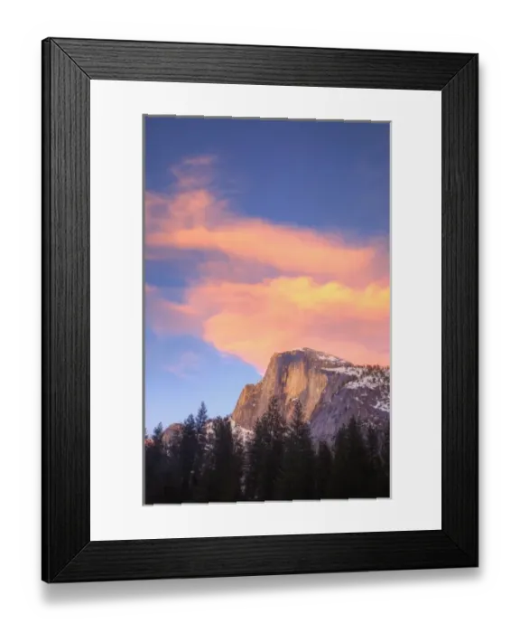 Framed Print : CA, Yosemite NP, Half Dome Framed Print : CA, Yosemite NP, Half Dome