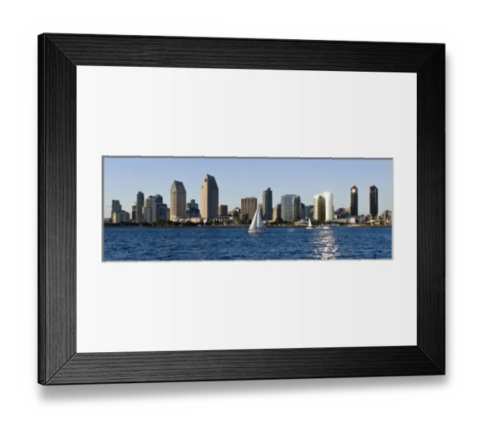 Framed Print : USA, California, San Diego. City skyline Framed Print : USA, California, San Diego. City skyline