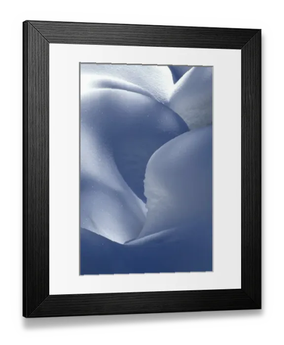 Framed Print : USA, Colorado, Steamboat Springs. Snow mound