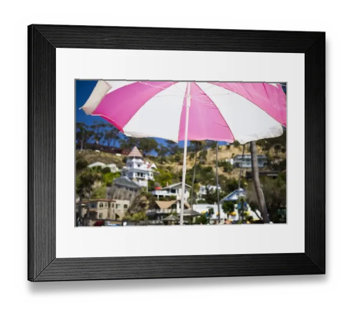 Framed Print : USA, Catalina Island. A beatuful day for relaxing on the beach Framed Print : USA, Catalina Island. A beatuful day for relaxing on the beach