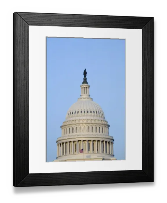 Framed Print : Rotunda of U. S. Capitol, Washington D. C. (District of Columbia), United States Framed Print : Rotunda of U. S. Capitol, Washington D. C. (District of Columbia), United States