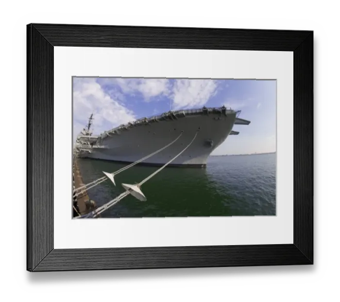 Framed Print : USS Midway Aircraft Carrier, San Diego, California Framed Print : USS Midway Aircraft Carrier, San Diego, California