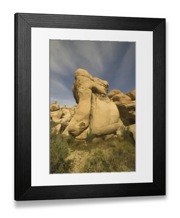 Framed Print : Hidden Valley, Joshua Tree National Park, California, US Framed Print : Hidden Valley, Joshua Tree National Park, California, US