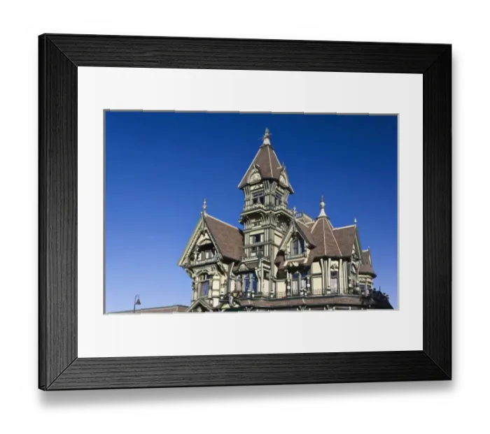 Framed Print : USA, California, Northern California, North Coast, Eureka, Carson Mansion, one-time Framed Print : USA, California, Northern California, North Coast, Eureka, Carson Mansion, one-time