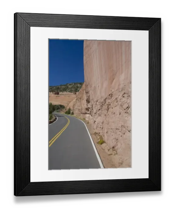 Framed Print : Colorado, Grand Junction, Colorado National Monument. Rim Rock Drive views Framed Print : Colorado, Grand Junction, Colorado National Monument. Rim Rock Drive views