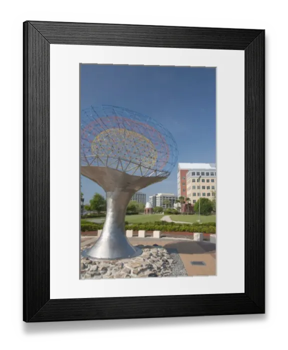 Framed Print : Florida, Jacksonville. The Jacksonville Landing area along the St. Johns River. View Framed Print : Florida, Jacksonville. The Jacksonville Landing area along the St. Johns River. View