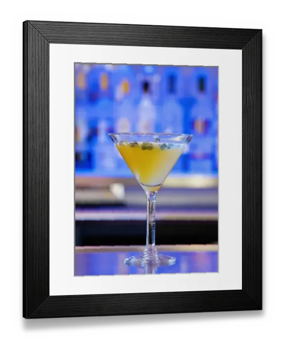 Framed Print : Mint Martini Framed Print : Mint Martini
