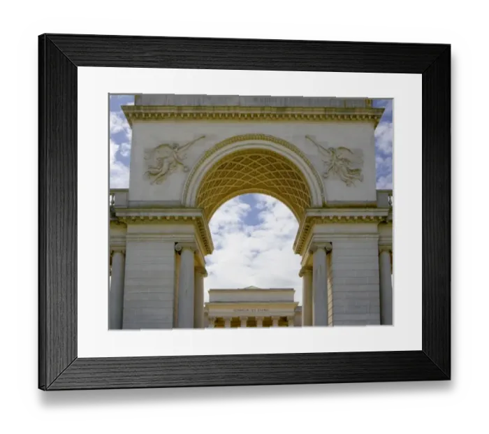 Framed Print : SAN FRANCISCO, CALIFORNIA. USA. Entrance arch, California Palace of the Legion of Honor Framed Print : SAN FRANCISCO, CALIFORNIA. USA. Entrance arch, California Palace of the Legion of Honor
