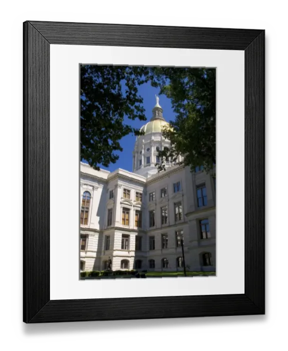 Framed Print : The Georgia State Capitol building in Atlanta Framed Print : The Georgia State Capitol building in Atlanta