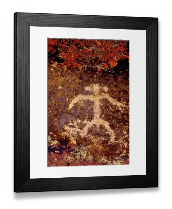 Framed Print : USA, California, Little Petroglyph Canyon, Ridgecrest. Close-up of an ancient petroglyph Framed Print : USA, California, Little Petroglyph Canyon, Ridgecrest. Close-up of an ancient petroglyph