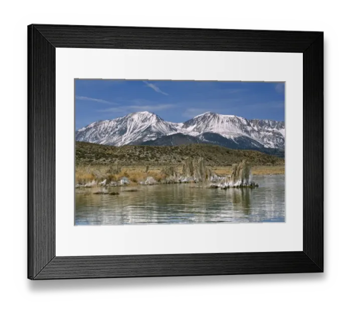 Framed Print : USA, California, Mono Lake. Mono Lake, off Californias Highway 395, with it s Framed Print : USA, California, Mono Lake. Mono Lake, off Californias Highway 395, with it s