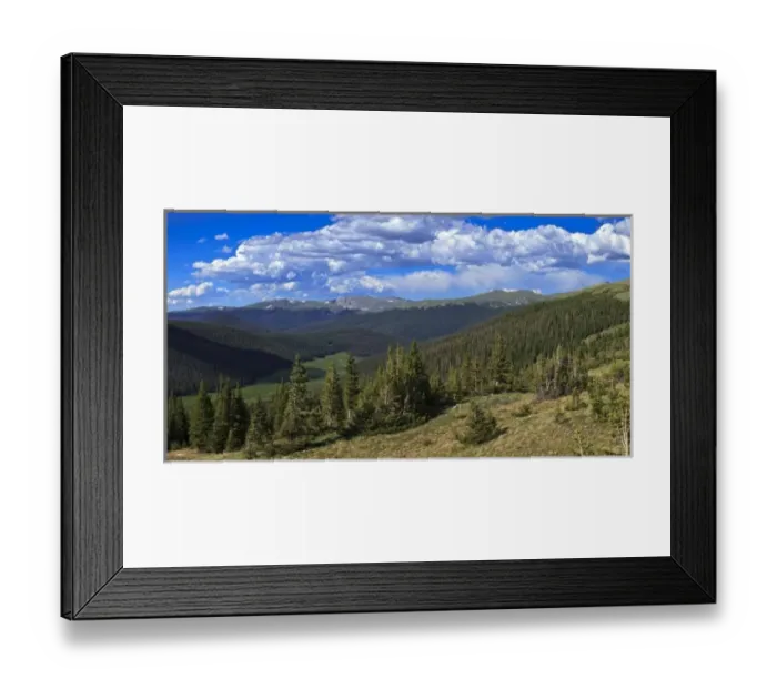 Framed Print : USA, Colorado, Rocky Mountain National Park, Digital Composite, panorama Framed Print : USA, Colorado, Rocky Mountain National Park, Digital Composite, panorama