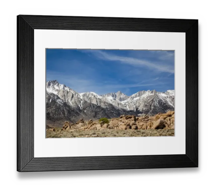 Framed Print : USA, California, Eastern Sierra Nevada Area, Lone Pine, landscape of the Alabama Hills Framed Print : USA, California, Eastern Sierra Nevada Area, Lone Pine, landscape of the Alabama Hills