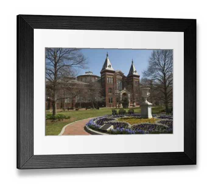 Framed Print : Smithsonian Castle, National Mall National Park, Washington D. C. USA Framed Print : Smithsonian Castle, National Mall National Park, Washington D. C. USA