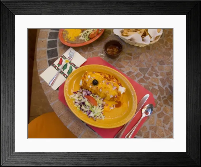 Framed Print : AZ, Arizona, Sedona, Red Rock Country, colorful Mexican food Framed Print : AZ, Arizona, Sedona, Red Rock Country, colorful Mexican food