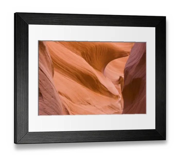 Framed Print : Abstract Detail of Lower Antelope Canyon near Page, AZ, USA Framed Print : Abstract Detail of Lower Antelope Canyon near Page, AZ, USA