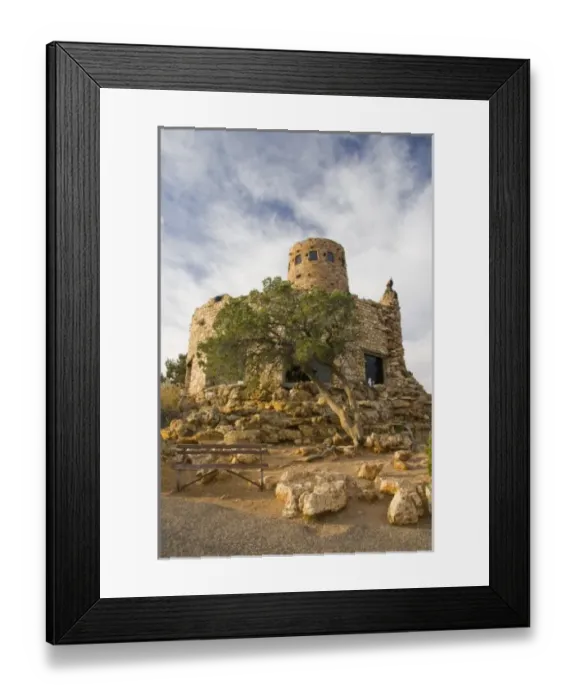 Framed Print : AZ, Arizona, Grand Canyon National Park, South Rim, Desert View, The Watchtower, historic rest area Framed Print : AZ, Arizona, Grand Canyon National Park, South Rim, Desert View, The Watchtower, historic rest area