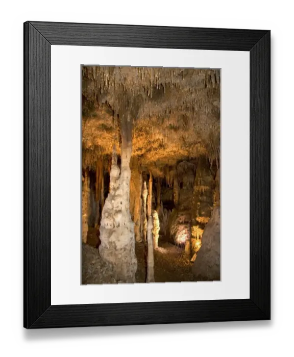 Framed Print : Blanchard Springs Caverns near Mountain View, Arkansas Framed Print : Blanchard Springs Caverns near Mountain View, Arkansas