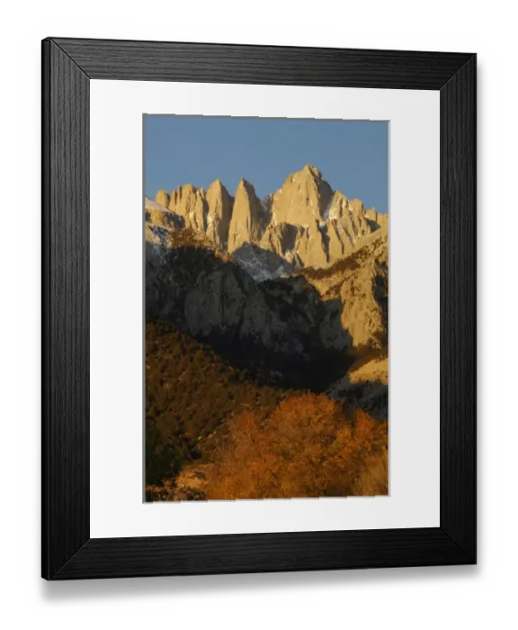 Framed Print : USA, California, Mount Whitney, Inyo National Forest Framed Print : USA, California, Mount Whitney, Inyo National Forest