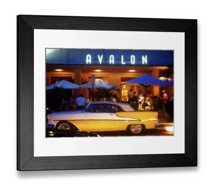 Framed Print : Ocean Drive, South Beach, Miami Beach, Florida, USA Framed Print : Ocean Drive, South Beach, Miami Beach, Florida, USA