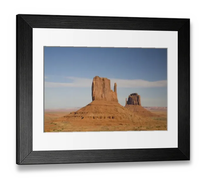 Framed Print : AZ, Monument Valley, The Mittens