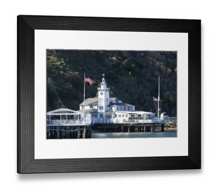 Framed Print : The Catalina Yacht Club in Avalon Harbor on Catalina Island, California, USA Framed Print : The Catalina Yacht Club in Avalon Harbor on Catalina Island, California, USA