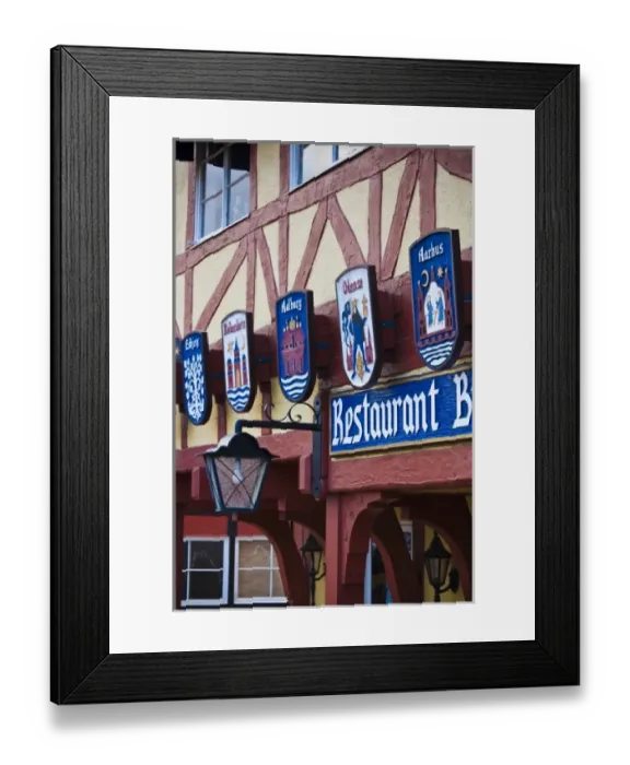 Framed Print : USA, California, Southern California, Solvang, Danish Heritage town Framed Print : USA, California, Southern California, Solvang, Danish Heritage town
